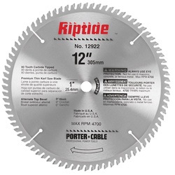 Porter Cable - 12 Compound 80T - 12922