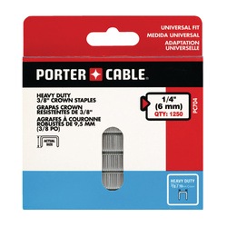 Porter Cable - 38IN CROWN STAPLES 14IN LENGTH QTY1250 - PC704