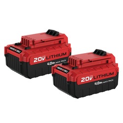 Porter Cable - 2 20Volt MAX 40Amp Hours Lithium Power Tool Batteries - PCC685LP