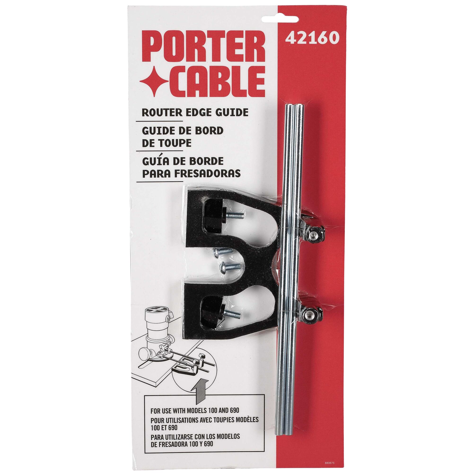 ROUTER EDGE GUIDE | PORTER-CABLE