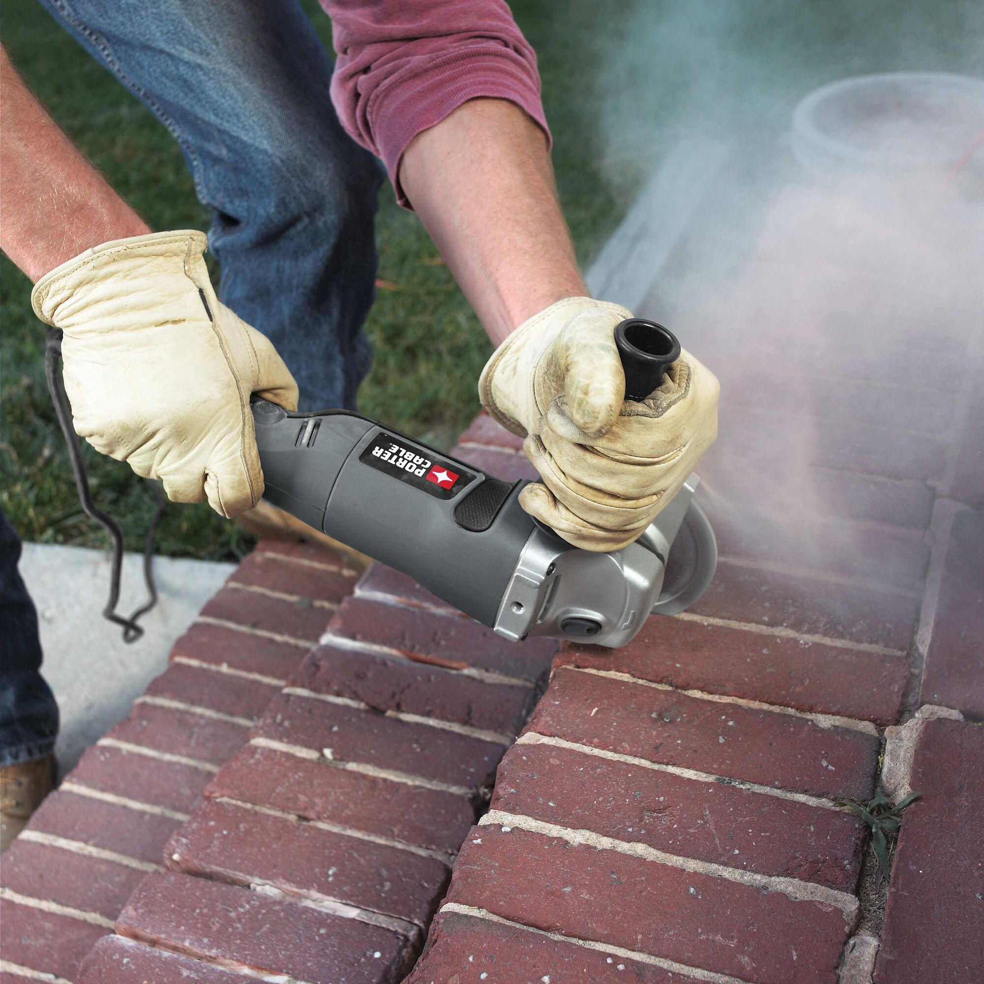7 1 2 Amp Small Angle Grinder PORTER CABLE