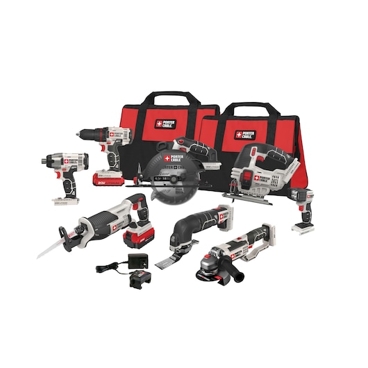 20V MAX* Cordless 8-Tool Combo Kit