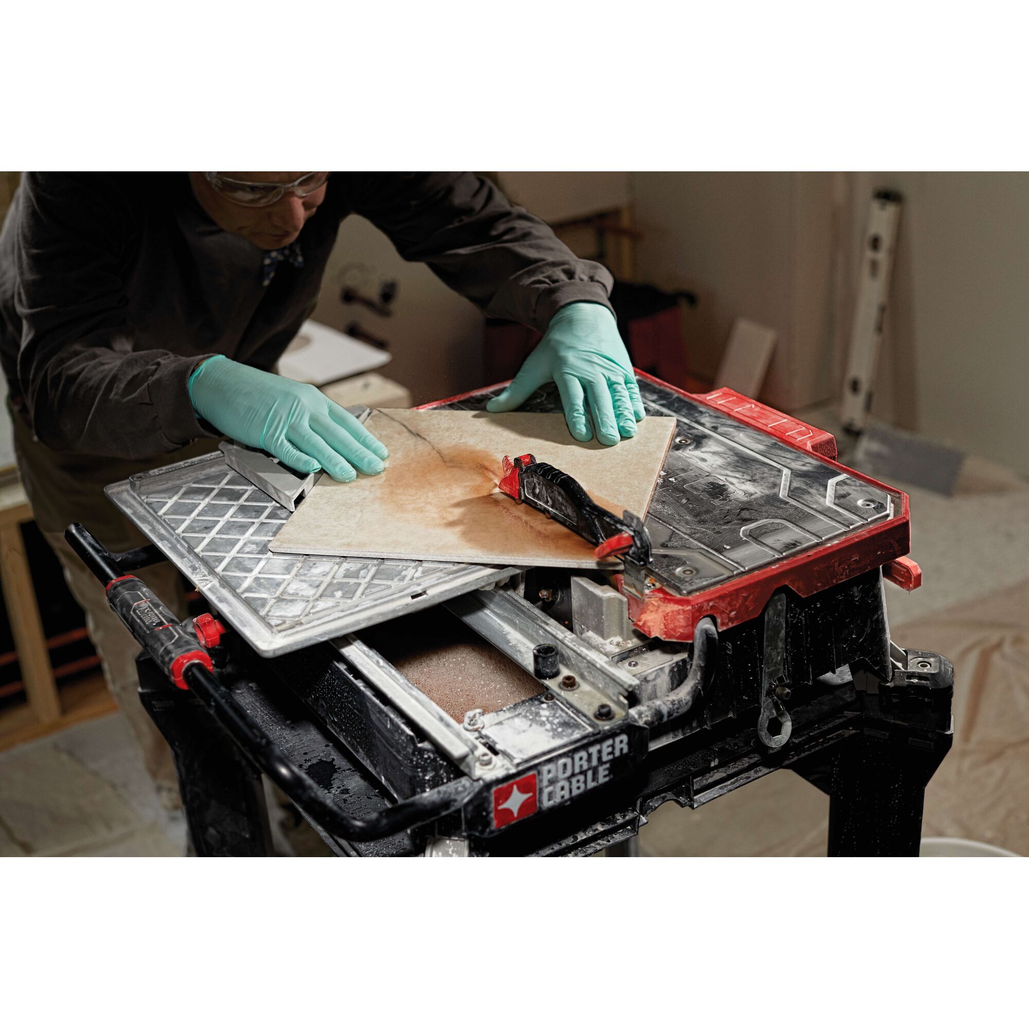 7 in. Table Top Wet Tile Saw | PORTER-CABLE
